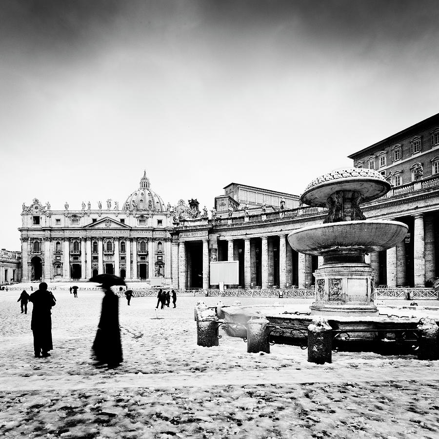 Rome, St Peters Basilica Digital Art by Luigi Vaccarella