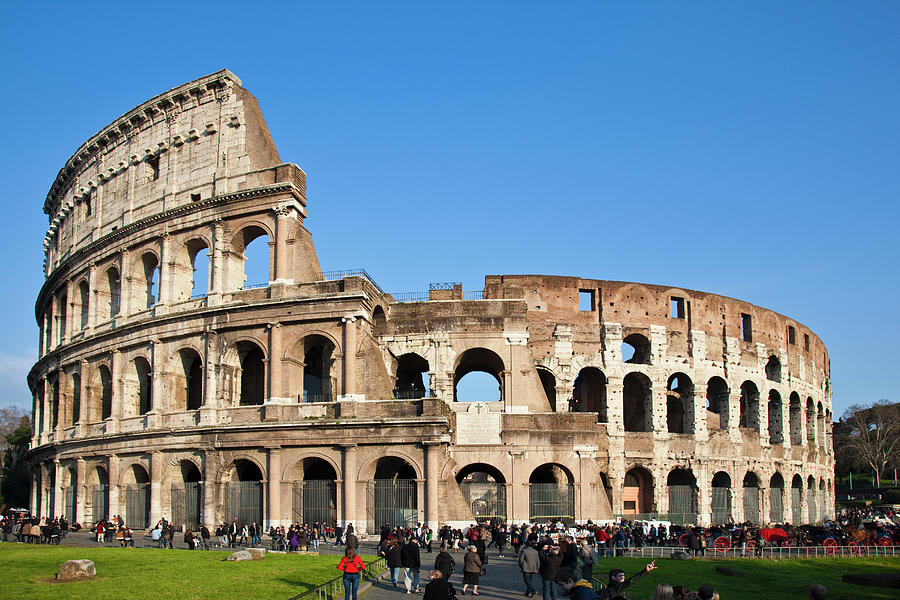 Rome, The Colosseum Photograph by Buena Vista Images