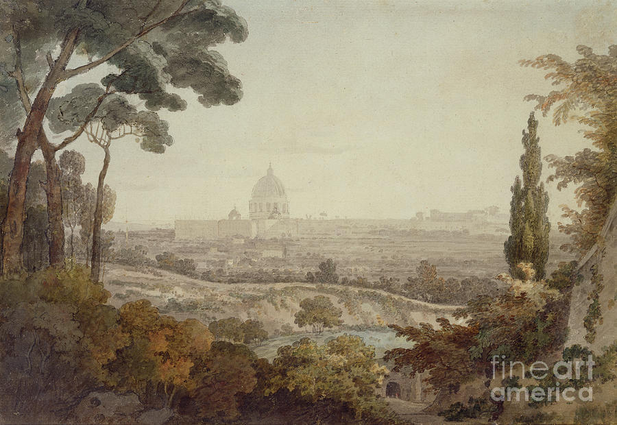 Rome Painting by William Pars