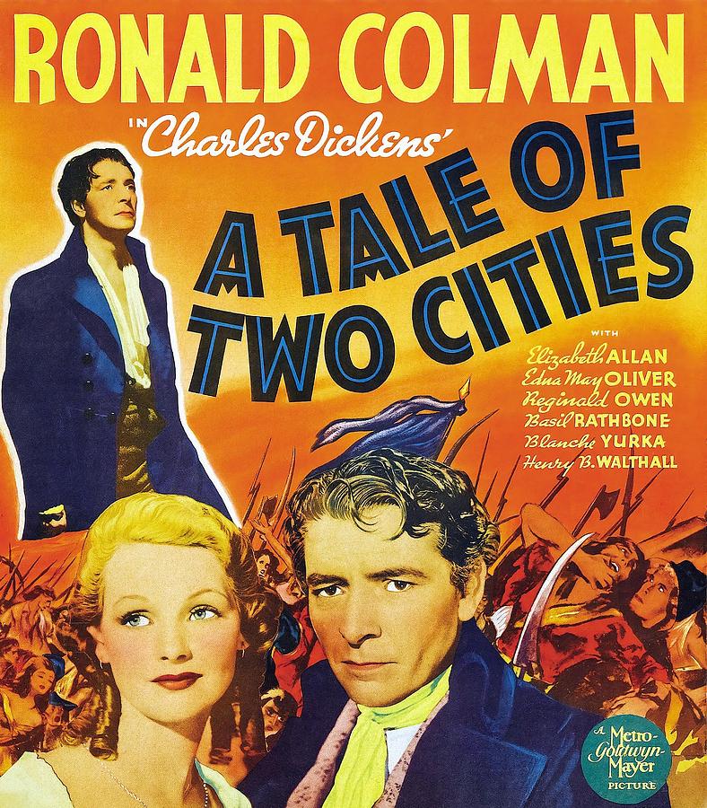 RONALD COLMAN in A TALE OF TWO CITIES -1935-. Photograph by Album