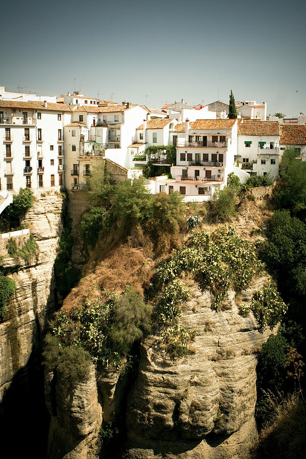 Ronda Cliff Houses Photograph by Swilmor