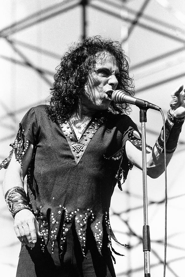 Ronnie James Dio 86 #2 Photograph by Chris Deutsch