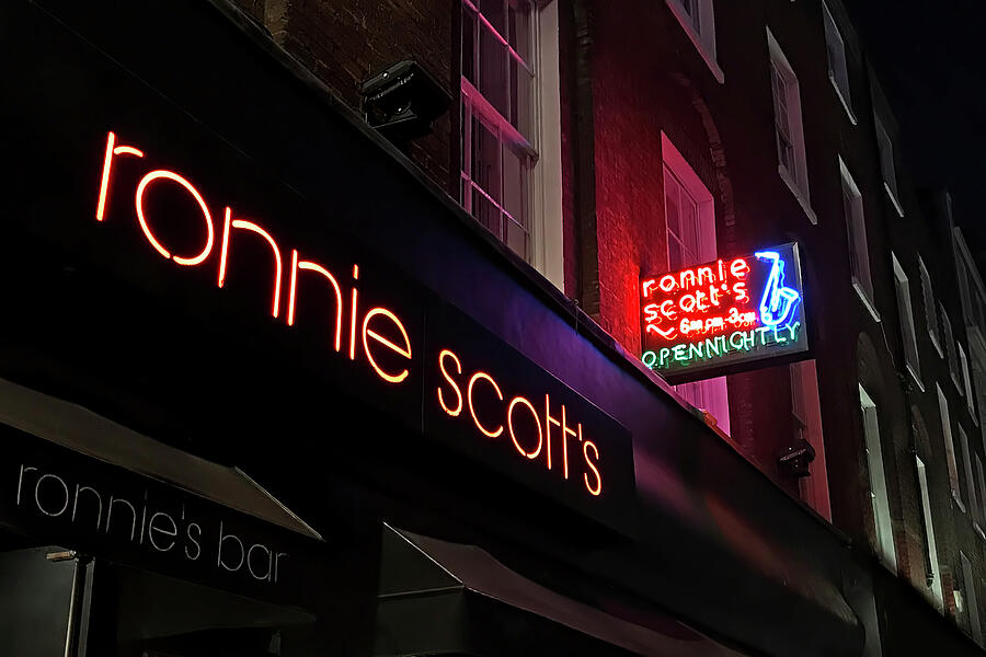Ronnie Scotts Jazz Club Soho Photograph by Gill Billington