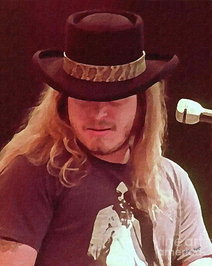 Ronnie Van Zant Photograph by Billy Knight