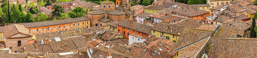 Roofs Of Medieval Village Photograph by Vivida Photo PC