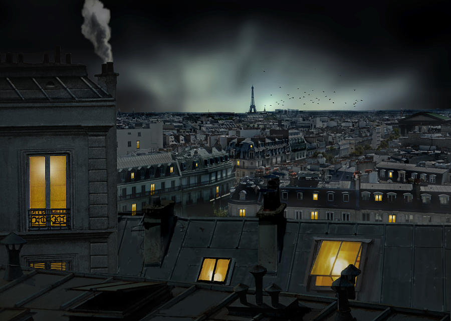 Roofs Of Paris Photograph by Pierre Bacus