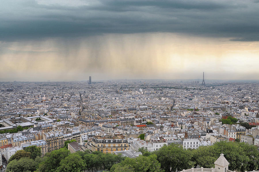 Rooftop Of Paris Town Photograph by Jimpix
