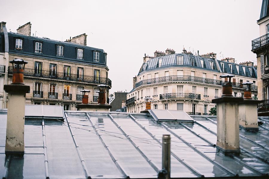 Rooftop View Of Parisian Houses Photograph by Martin Rettenbacher