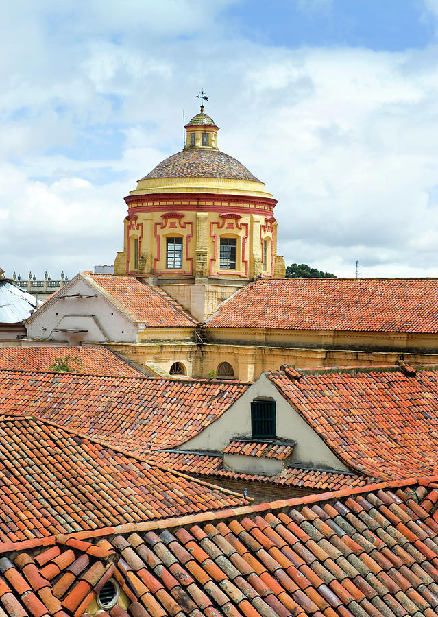 Rooftops, Bogota, Colombia Photograph by Mark Edward Harris