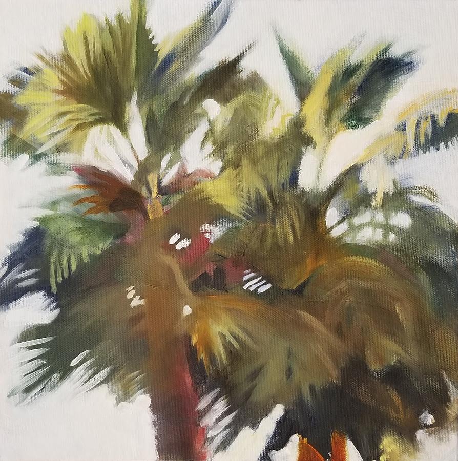 Roosevelt Hotel Palms 1 Painting by Bridget Bottorff - Fine Art America