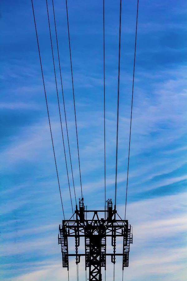 Roosevelt Island Tram Cables and Pylon Photograph by Robert Ullmann
