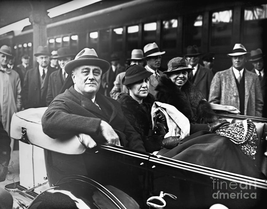 Roosevelt Returns To Washington Photograph by Bettmann