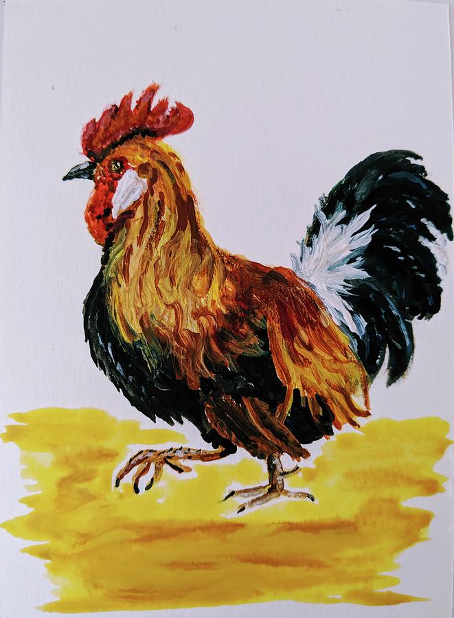 Rooster 1 by Jeannine Selig Rooster 1 by Jeannine Selig