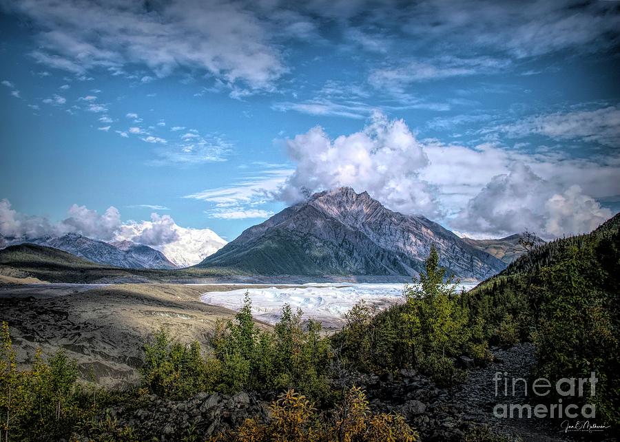 Root Glacier Trail - Kennicott Alaska Photograph by Jan Mulherin