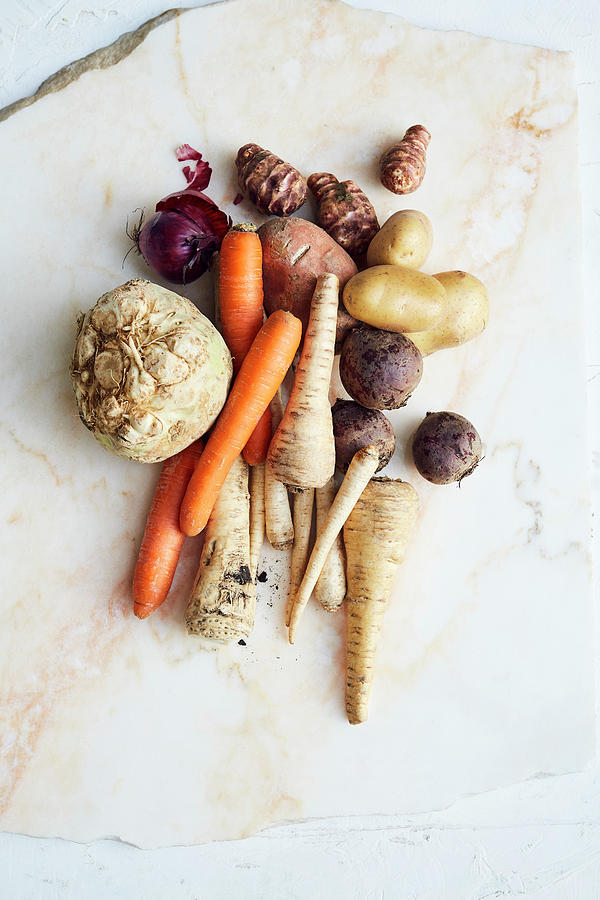 Root Vegetables And Tubers Photograph by Thorsten Suedfels / Stockfood Studios