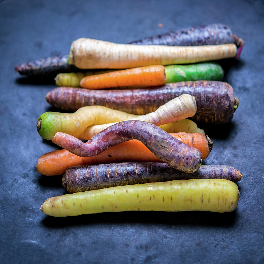Root Vegetables carrots And Parsley Root Photograph by Sebastian Schollmeyer