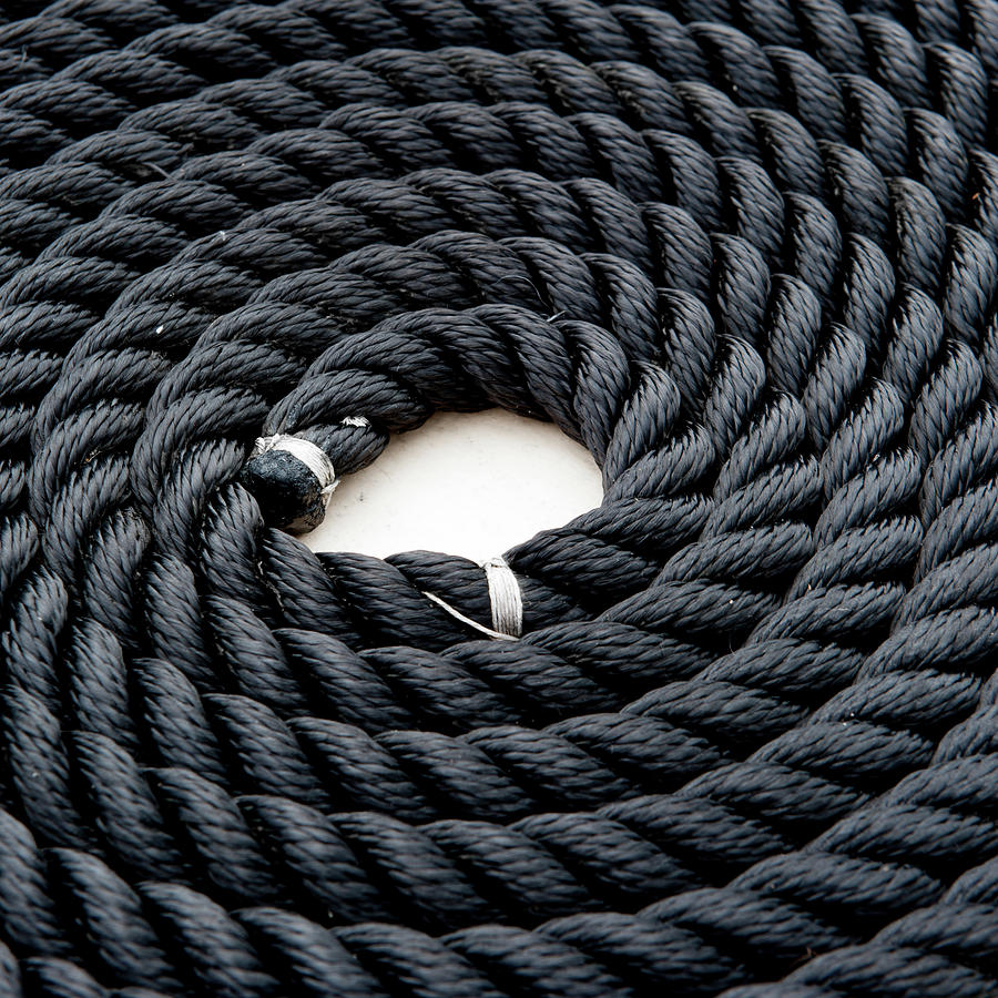 Rope Texture ii Photograph by Helen Jackson