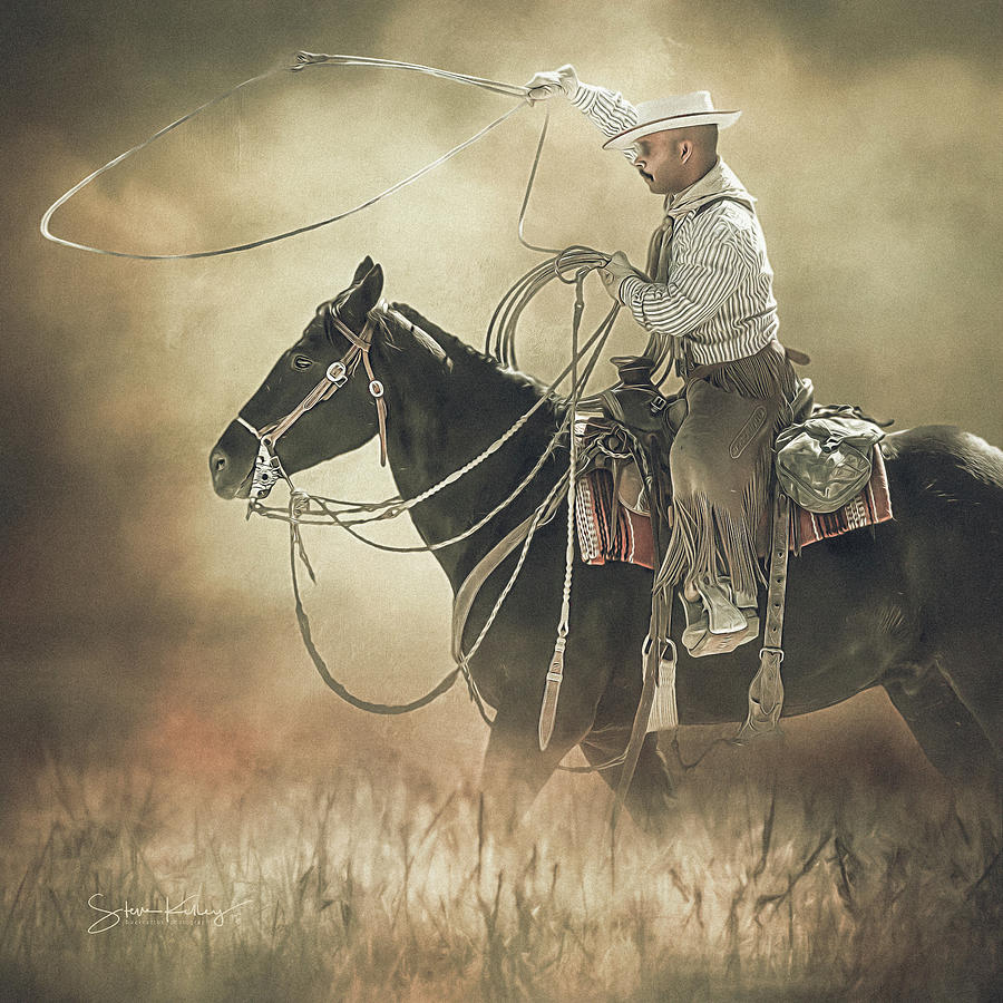 Roping Wrangler by Steve Kelley Roping Wrangler by Steve Kelley