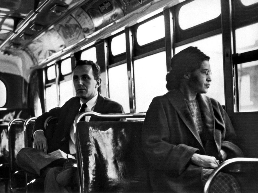 Rosa Parks, Civil Rights Activist Photograph by Science Source