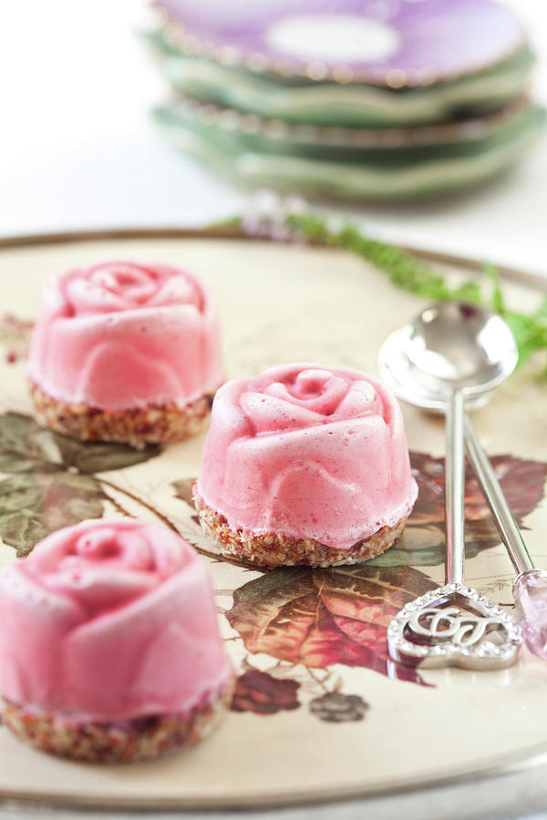 Rose Cakes For The Jewish New Year Photograph by Kfir Harbi