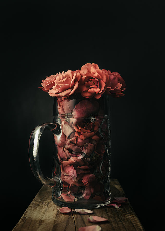 Rose Photograph - Rose Foam by Vadim Kulinsky