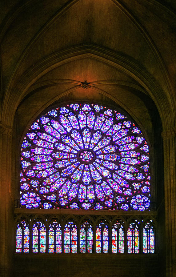 Rose Window of Notre Dame Photograph by Amy Sorvillo | Fine Art America