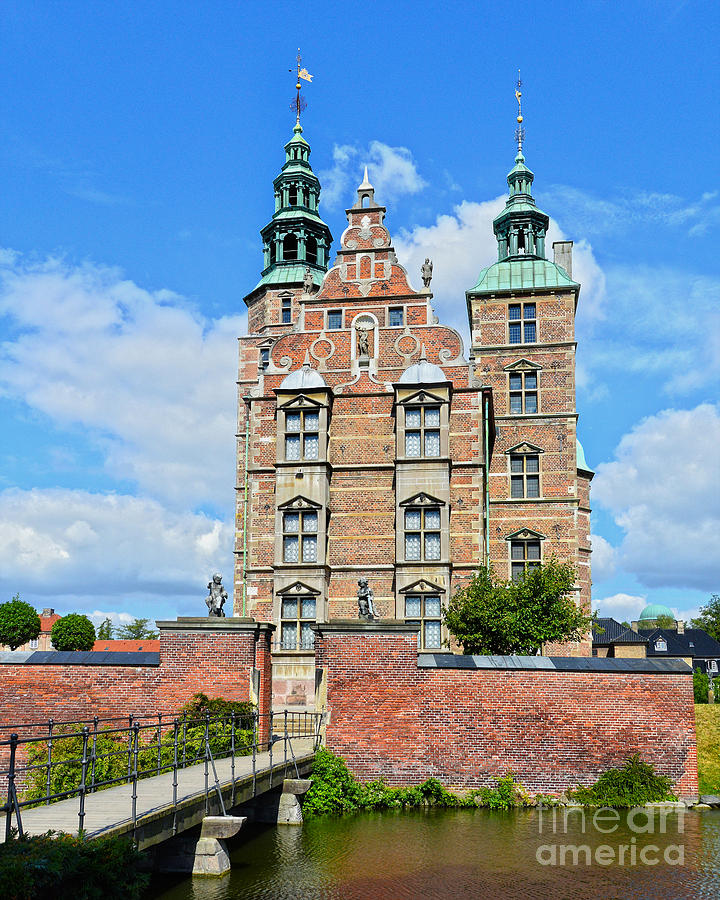 Rosenborg Castle And Moat Photograph
