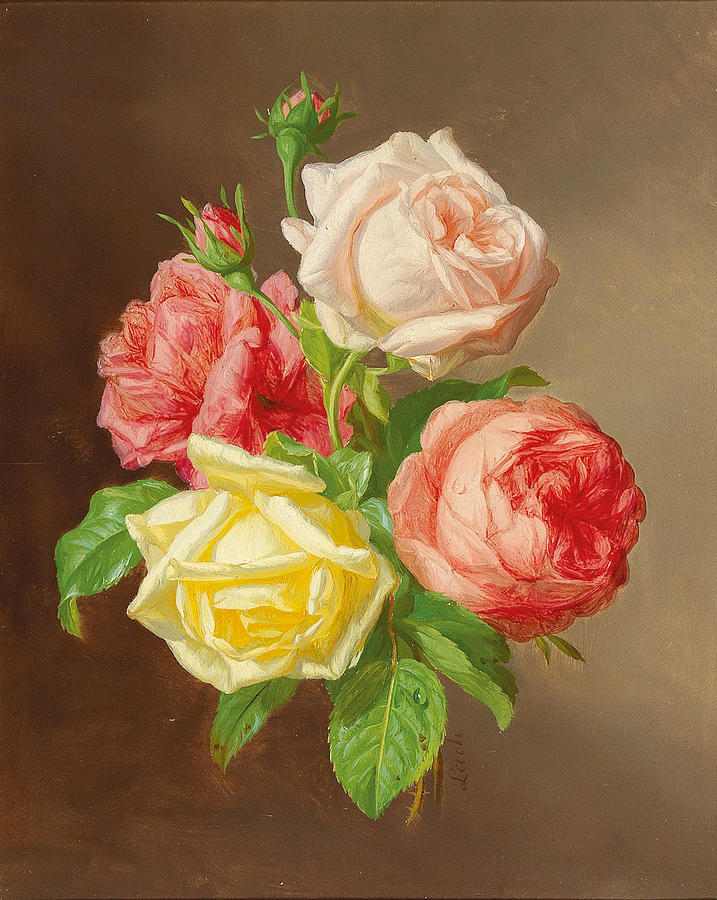 Roses 2 Painting by Andreas Lach