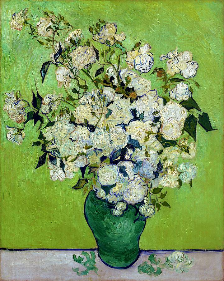 Roses - Digital Remastered Edition Painting by Vincent van Gogh