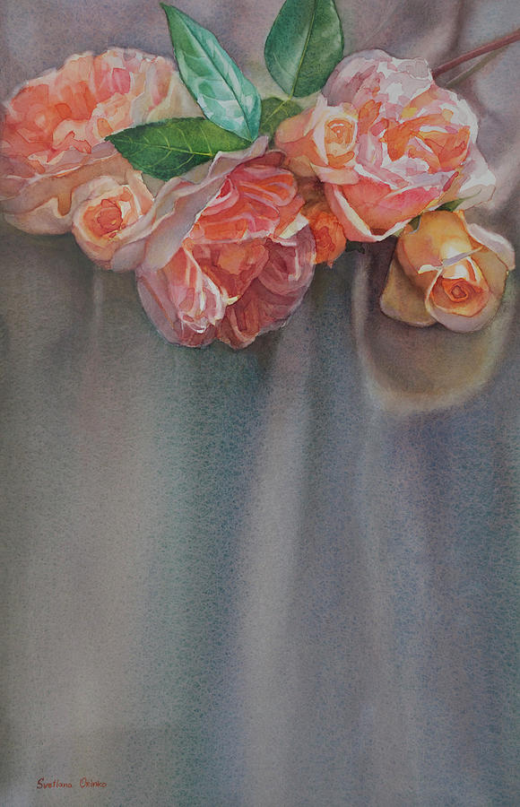 Flower Painting - Roses Heritage by Svetlana Orinko