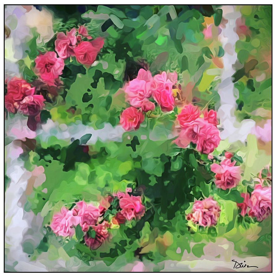 Roses on the Trellis by Peggy Dietz Roses on the Trellis by Peggy Dietz