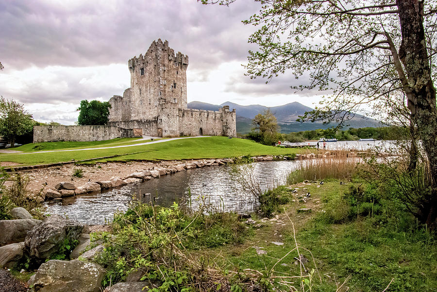 Castle Photograph - Ross Castle in Killarney, Ireland by Phyllis Taylor