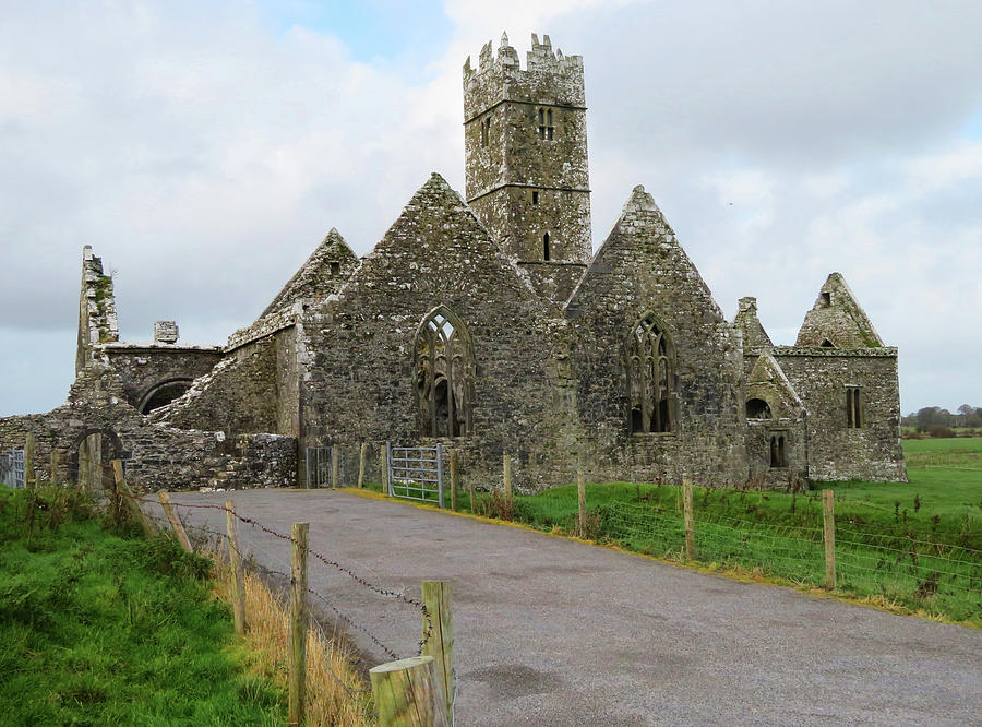 Ross Errilly Friary Photograph by Vicky Edgerly