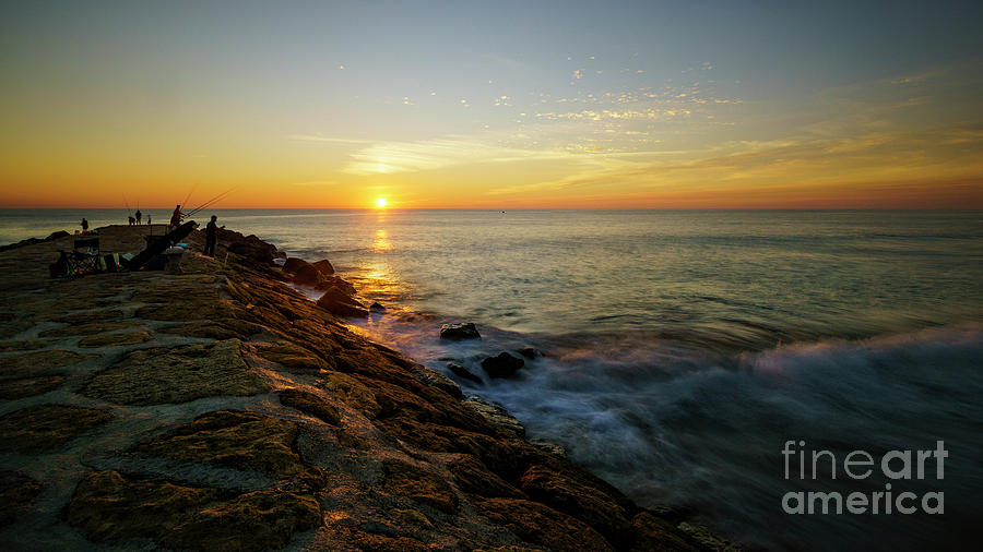 Rota Spain Sunset Photograph by Pablo Avanzini