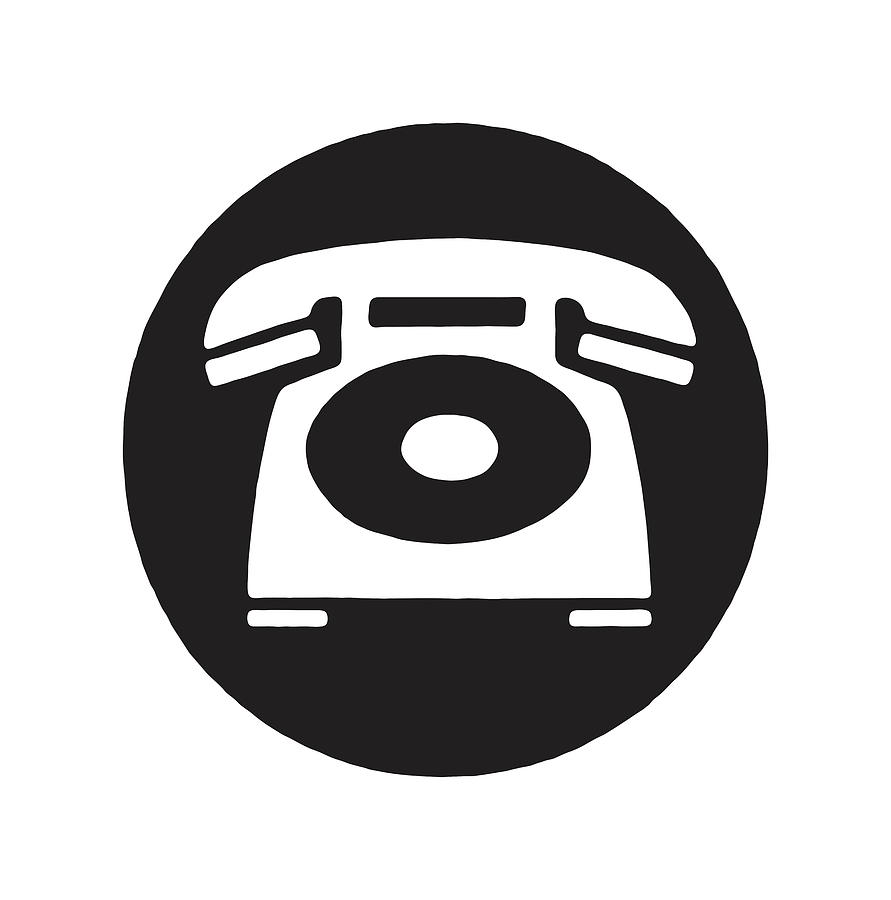 Rotary Phone Drawing By Csa Images - Fine Art America