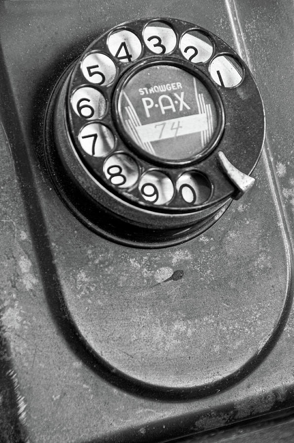 Rotary Phone Photograph by Minnie Gallman