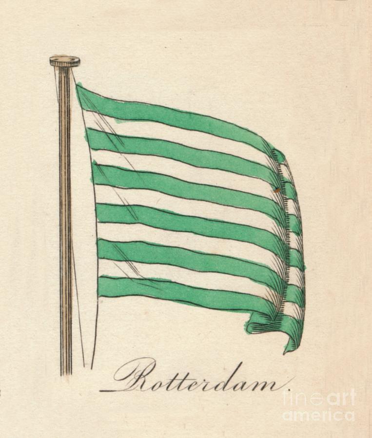 Rotterdam, 1838 Drawing by Print Collector