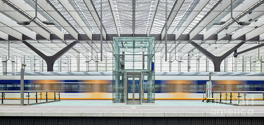 Rotterdam Central Station II Photograph by David Bleeker