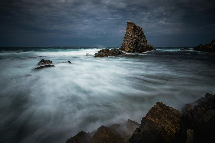 Rough Sea Photograph by Jeni Madjarova - Fine Art America