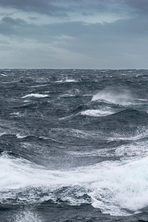 Rough Seas, Greenland Sea, Greenland Photograph by Arctic-images