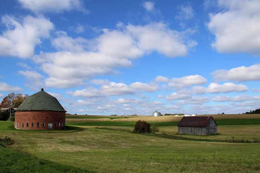 Round Barn Photograph by Brook Burling