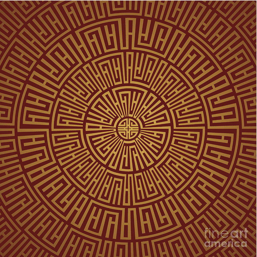 Round Pattern Digital Art by Zorazhuang Round Pattern Digital Art by Zorazhuang