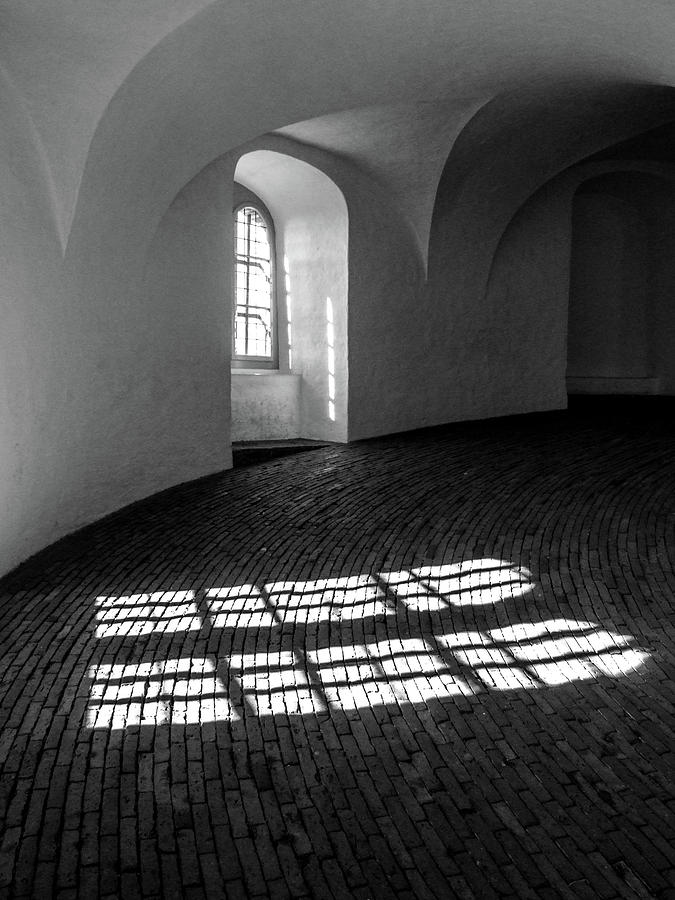 Round Tower Light and Shadow Photograph by Helen Jackson