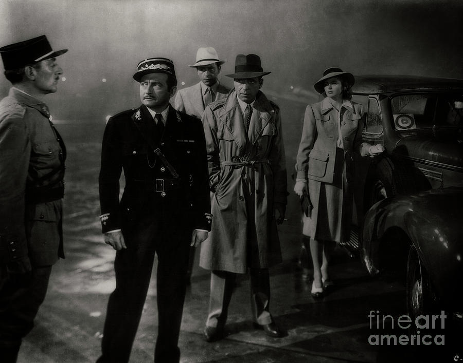 Humphrey Bogart Photograph - Round Up The Usual Suspects - Casablanca by Doc Braham Humphrey Bogart Photograph - Round Up The Usual Suspects - Casablanca by Doc Braham
