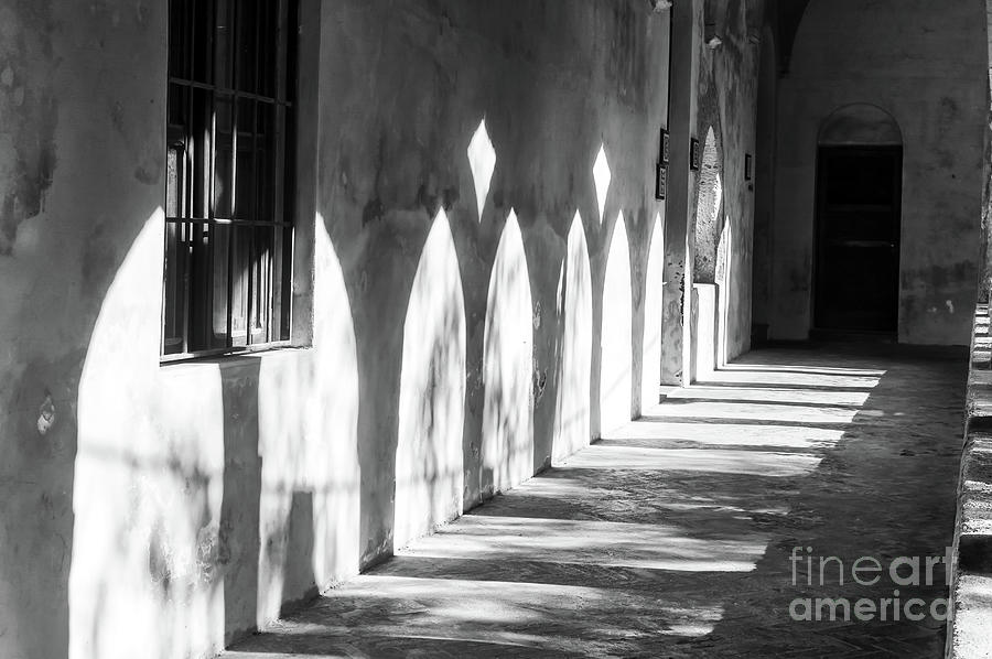 Rounded Shadows at Chiesa di San Francesco in Sorrento Photograph by John Rizzuto