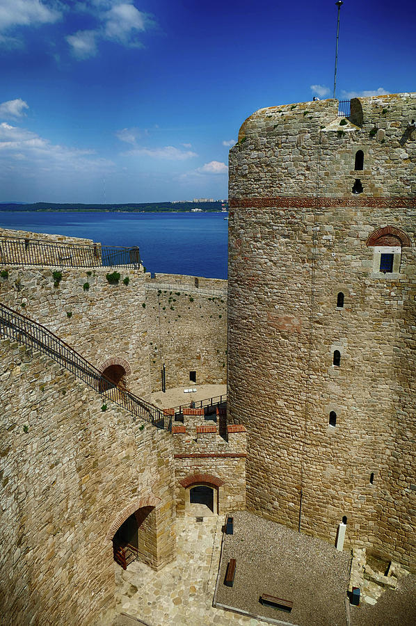Rounded walls of the citadel of Kalitbahir Ottoman Fortress Photograph by Steve Estvanik