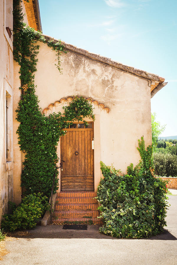 Roussillon Door Photograph by Rebekah Zivicki