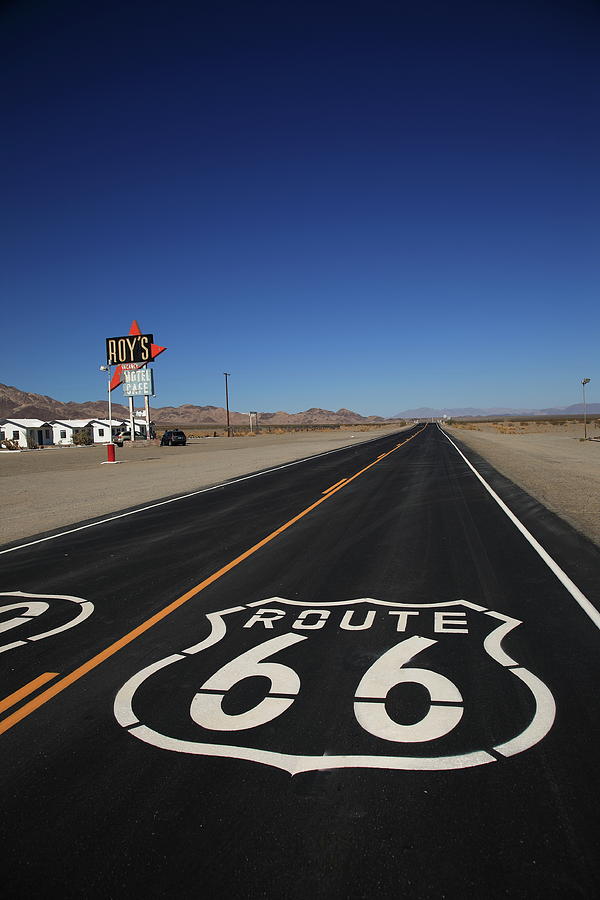 Route 66 - Mojave Desert 2012 Photograph by Frank Romeo