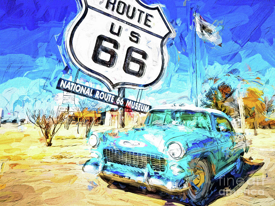 Route 66 Roadtrip Photograph by Jack Torcello