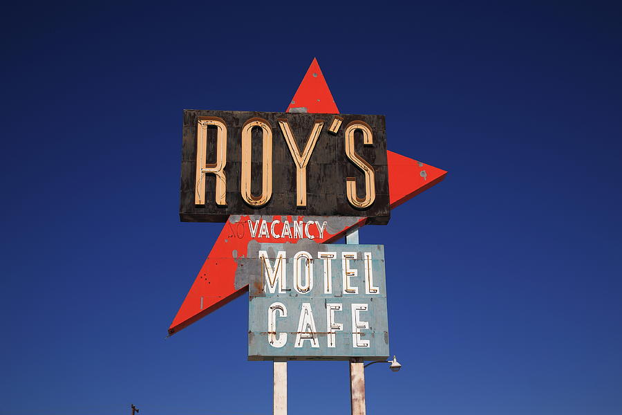 Mountain Photograph - Route 66 - Roys of Amboy California 2012 #2 by Frank Romeo